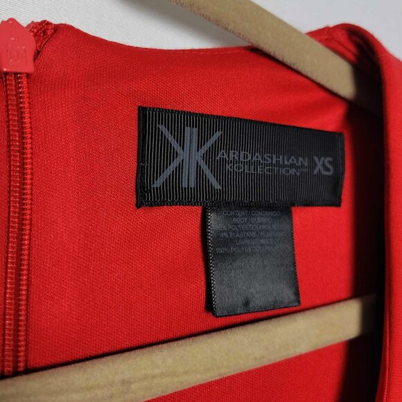 Kardashian Kollection Bodycon Red Dress - Picture 3 of 3